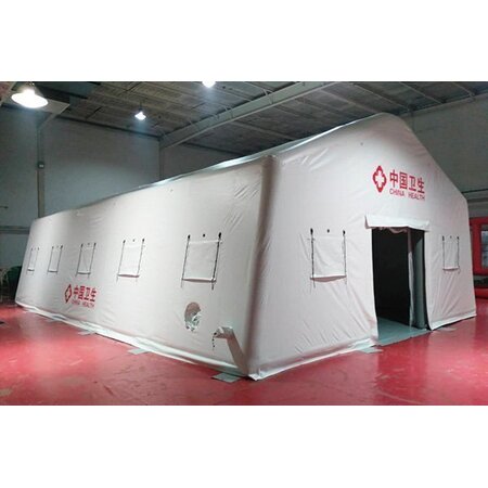 12*8m白色醫用充氣帳篷