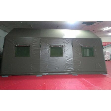 出口42㎡軍綠色充氣帳篷